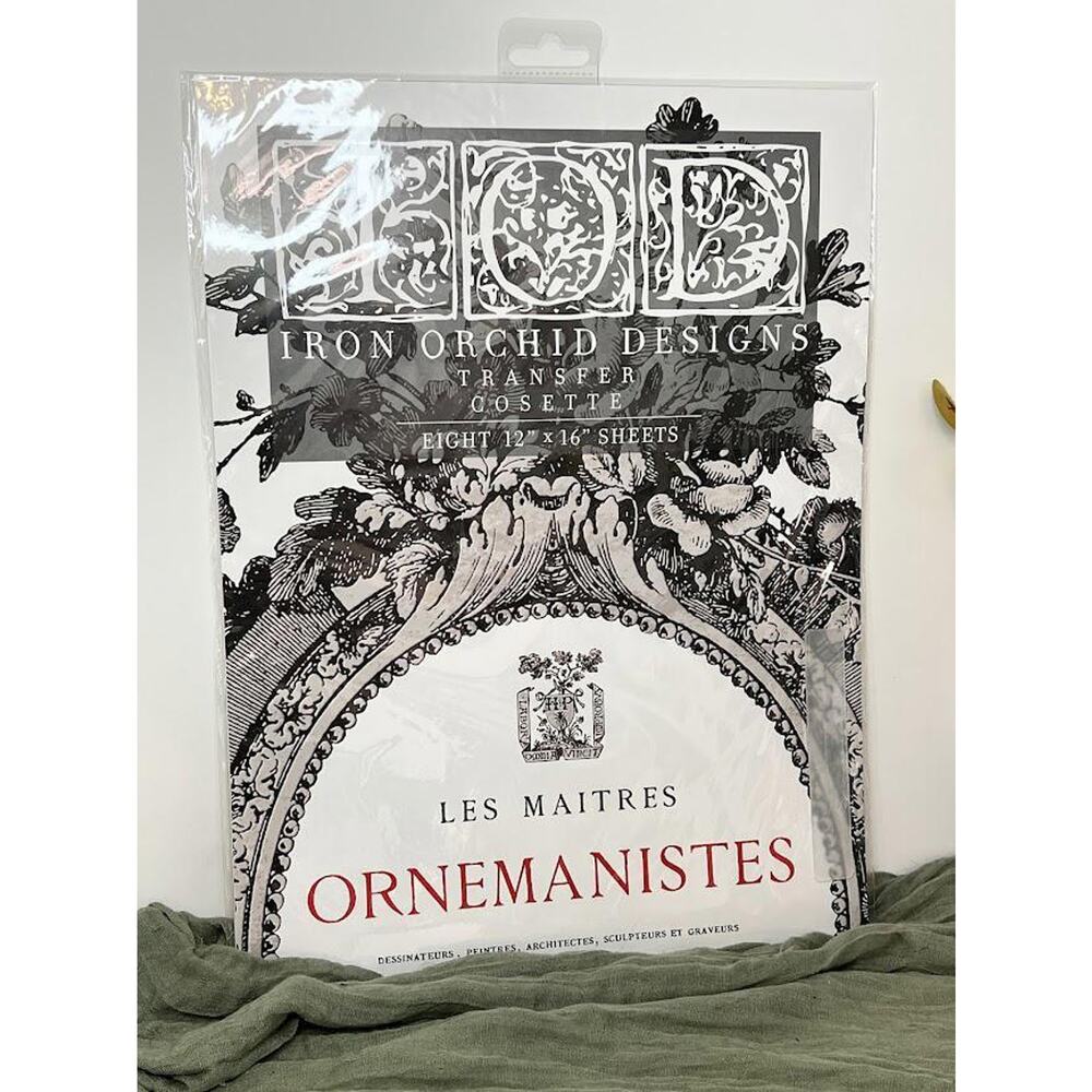 COSETTE IOD Transfer Pad - Eight 12"x16" Sheets - Brand New